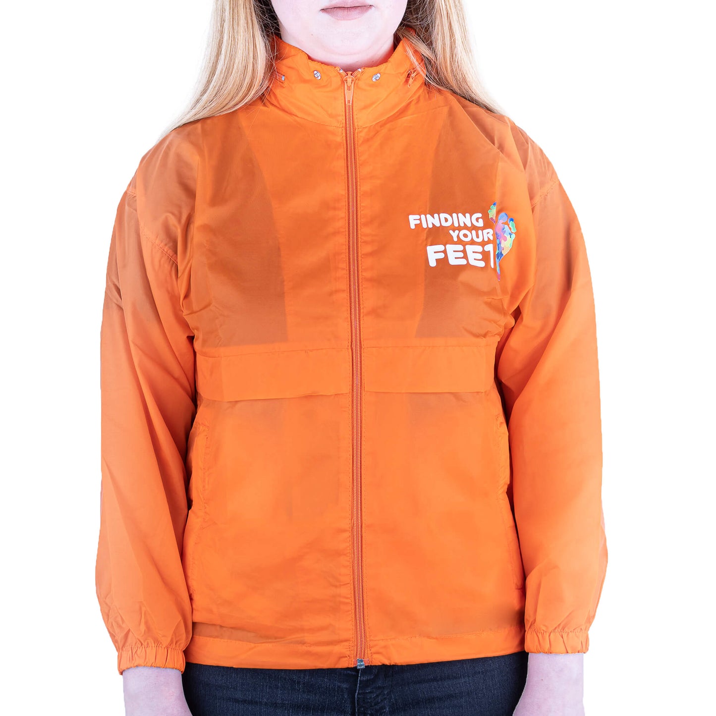 finding your feet pac-a-mac childrens orange