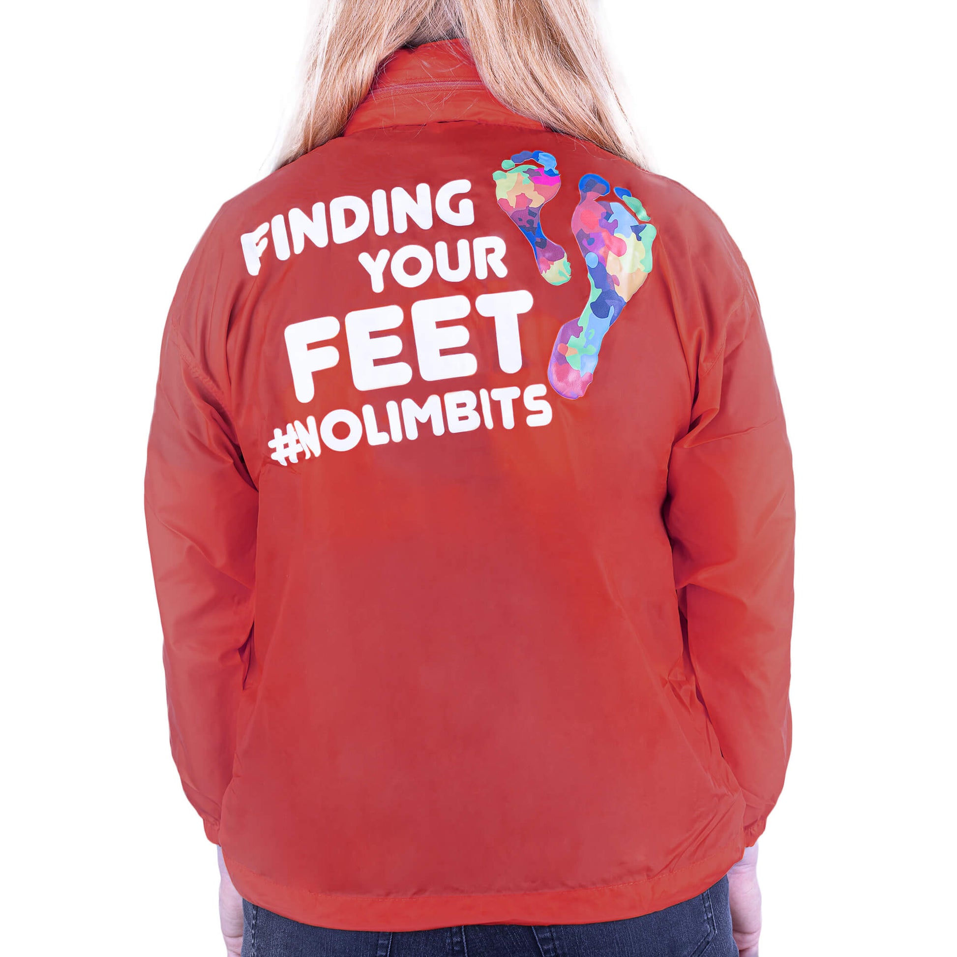 finding your feet pac-a-mac childrens red